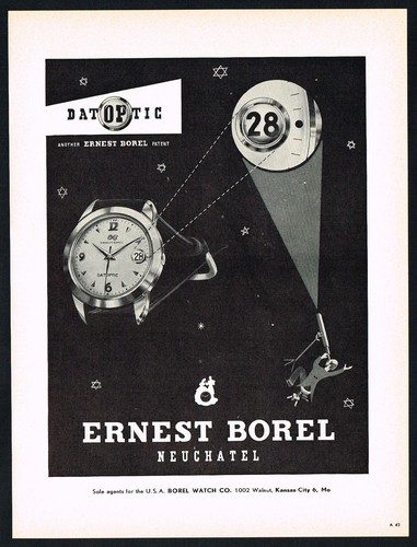 Orologio ernest borel datoptic - orologio,