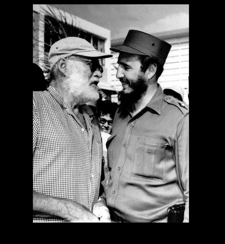 Fidel castro incontra ernest - fidel,