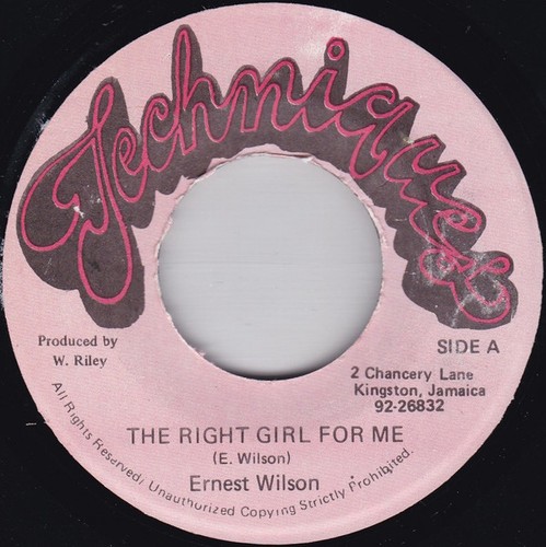 Ernest wilson the - ernest, right