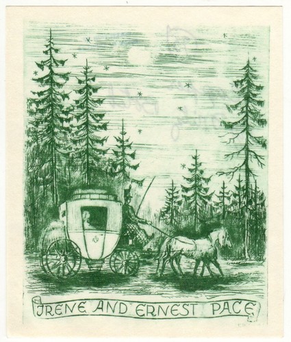 Fritz bötel exlibris - bÖtel:,