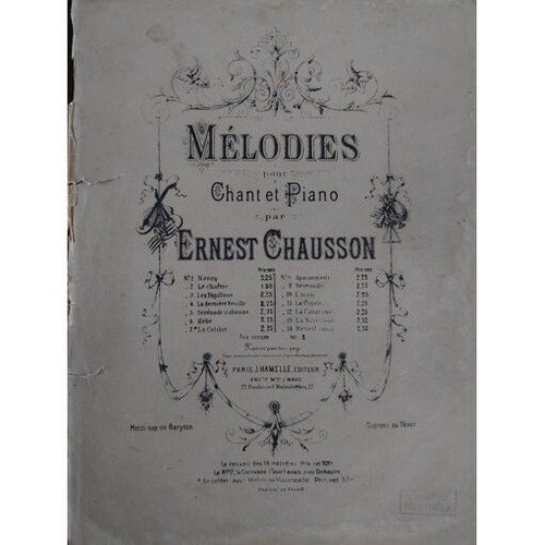 Melodie per canto - , pianoforte