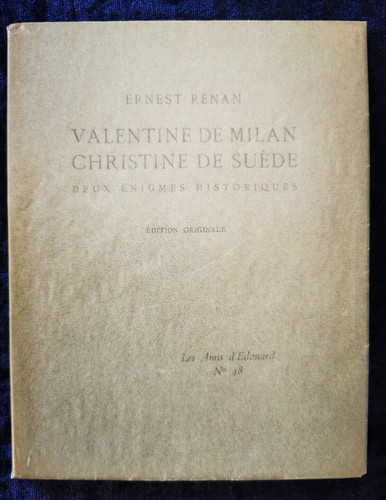 Ernest renan valentine - ernest,