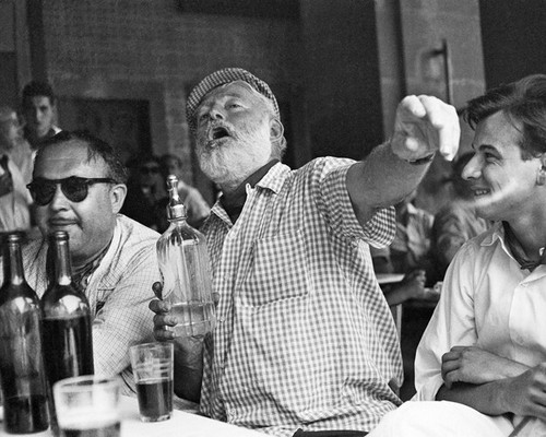 Poster autore ernest hemingway - autore,