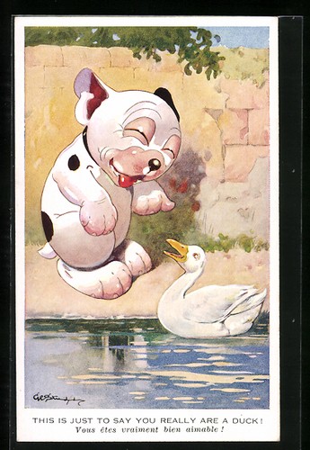 Cartolina artista george - d'artista,