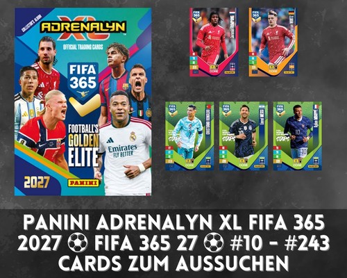 Panini adrenalyn fifa - xl, 365