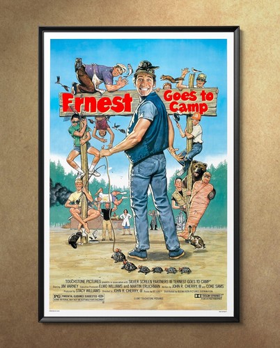 Locandina film ernest goes - film,