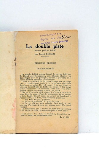 Double piste 196 - la,
